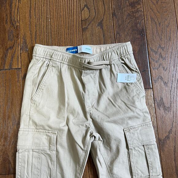 Old navy Jogger Kids Khaki pants Sz 10-12 Large - Picture 7 of 7